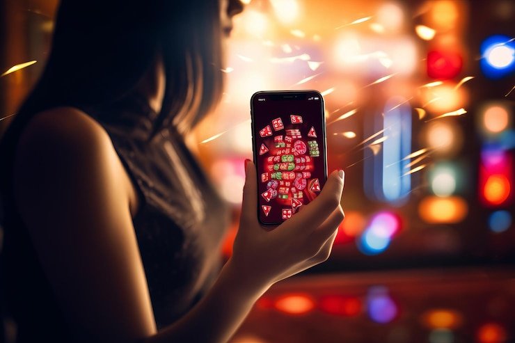 Pengguna memeriksa data e-wallet akun